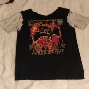 Distressed Led Zeppelin Tshirt
